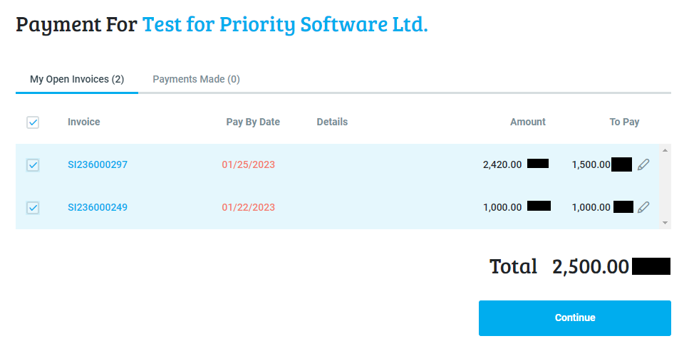 SOP - Priority Payments Guide